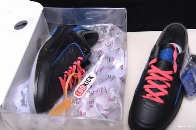 HYPE DJ4375-004 2 Off-White Blue Black Low Jordan Retro SP 0502